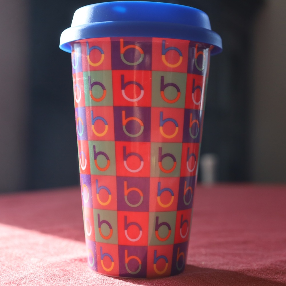 Bloomingdale's Ceramic Travel Mug With Silicone Lid *Exclusive*